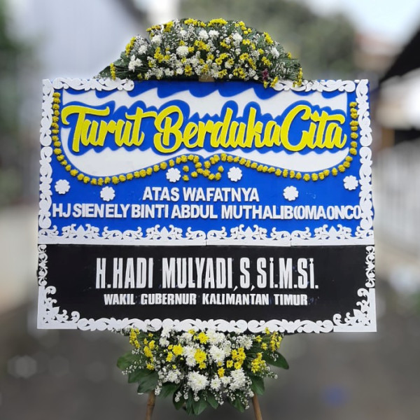 Karangan Bunga Duka  di Timor Tengah Utara